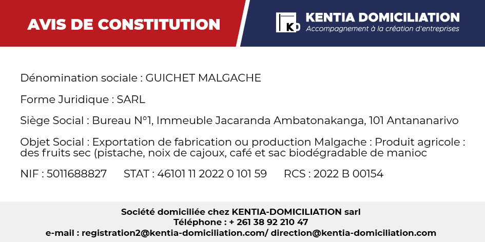 GUICHET MALGACHE SARL